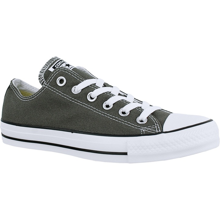 Converse, Tenisi cu sireturi Chuck Taylor All Star Ox, Unisex, maro taupe, maro taupe, 6 1J794C, Gri