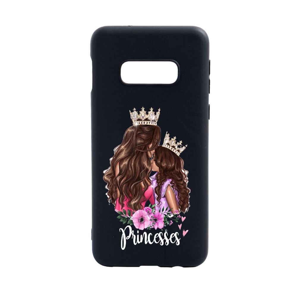 Husa Samsung Galaxy S10E, Mommy's Girl, rezistenta la uzura, anti-alunecare, din silicon Premium, B552