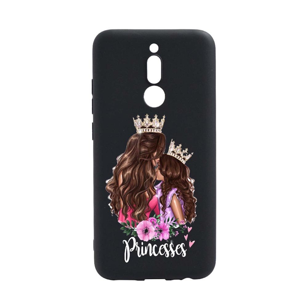 Husa Xiaomi Redmi 8, Mommy's Girl, rezistenta la uzura, anti-alunecare, din silicon Premium, B552