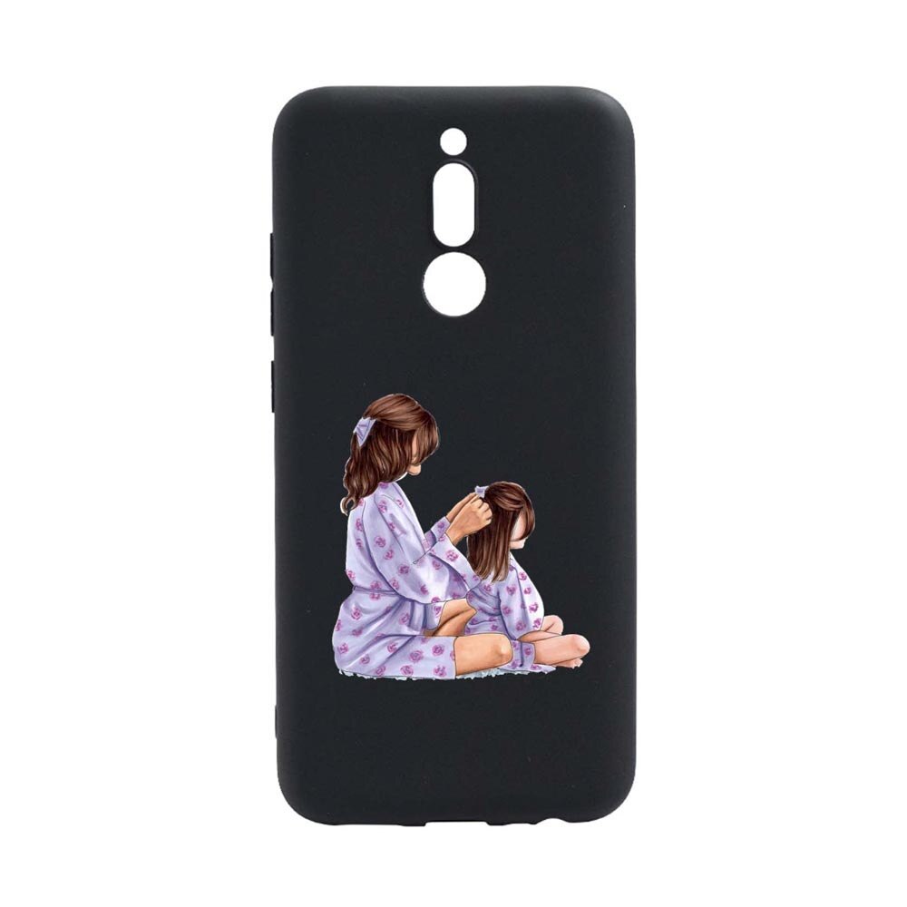 Husa Xiaomi Redmi 8, Mommy's Girl, rezistenta la uzura, anti-alunecare, din silicon Premium, B553