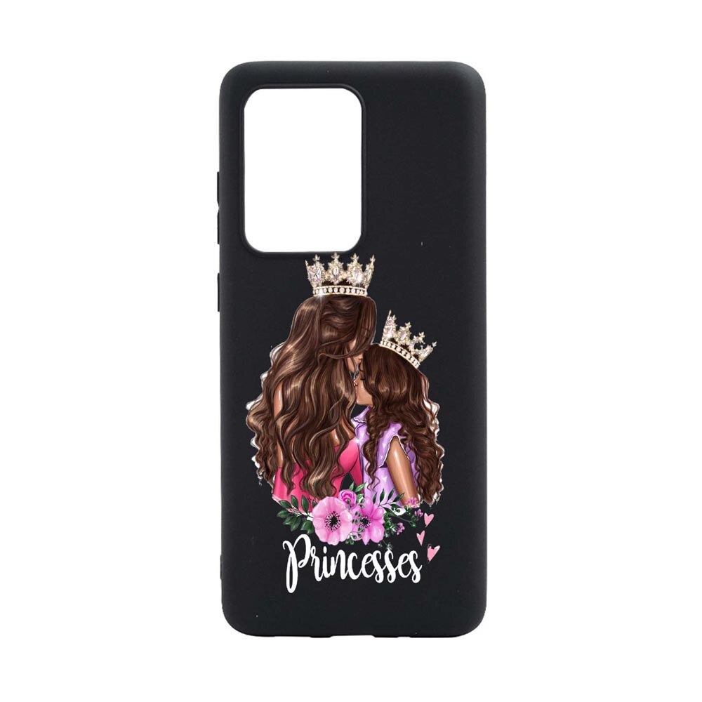 Husa Samsung Galaxy S20 Ultra, Mommy's Girl, rezistenta la uzura, anti-alunecare, din silicon Premium, B552