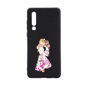 Husa Huawei P30, Super mommy, rezistenta la uzura, anti-alunecare, din silicon Premium, B554 Husa Huawei P30, Super mommy, rezistenta la uzura, anti-alunecare, din silicon Premium, B554