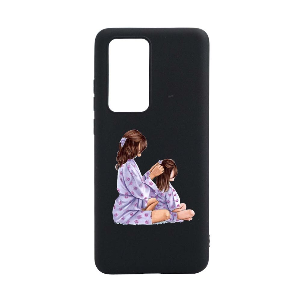 Husa Huawei P40 Pro, Mommy's Girl, rezistenta la uzura, anti-alunecare, din silicon Premium, B553