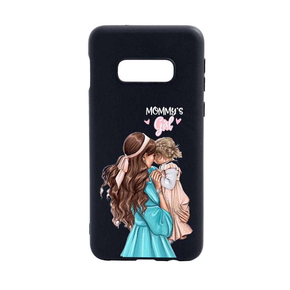 Husa Samsung Galaxy S10E, Mom's Life, rezistenta la uzura, anti-alunecare, din silicon Premium, B555