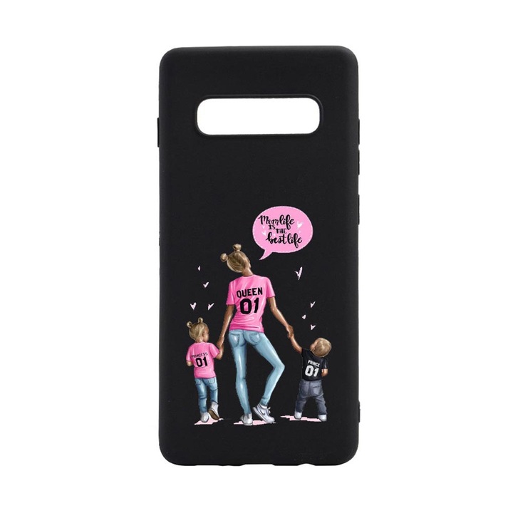 Силиконов калъф Unique за Samsung Galaxy S10 Plus, Mom's Life, B557