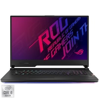 Laptop Gaming ASUS ROG Strix SCAR 17 cu procesor G732LXS cu procesor Intel® Core™ i9-10980HK pana la 5.30 GHz, 17.3", Full HD, 300Hz, 32GB, 1TB SSD, NVIDIA® GeForce® RTX 2080 SUPER™ 8GB, Free DOS, Black