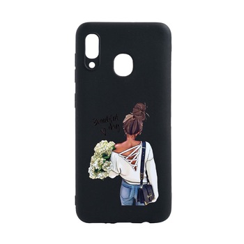 Husa Samsung Galaxy A20, Beautiful day, rezistenta la uzura, anti-alunecare, din silicon Premium, B561 Husa Samsung Galaxy A20, Beautiful day, rezistenta la uzura, anti-alunecare, din silicon Premium, B561