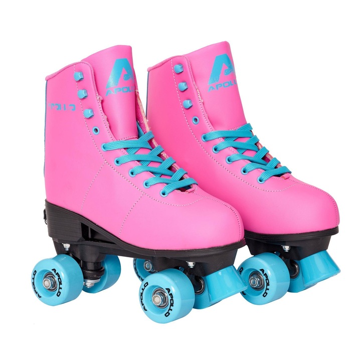 Patine cu rotile Apollo Classic, Disco Roller Funky, Roz M