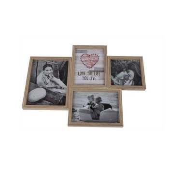 Rama foto multipla, Cosy & Trendy, 45.8 x 2 x 34 cm, bej Rama foto multipla, Cosy & Trendy, 45.8 x 2 x 34 cm, bej