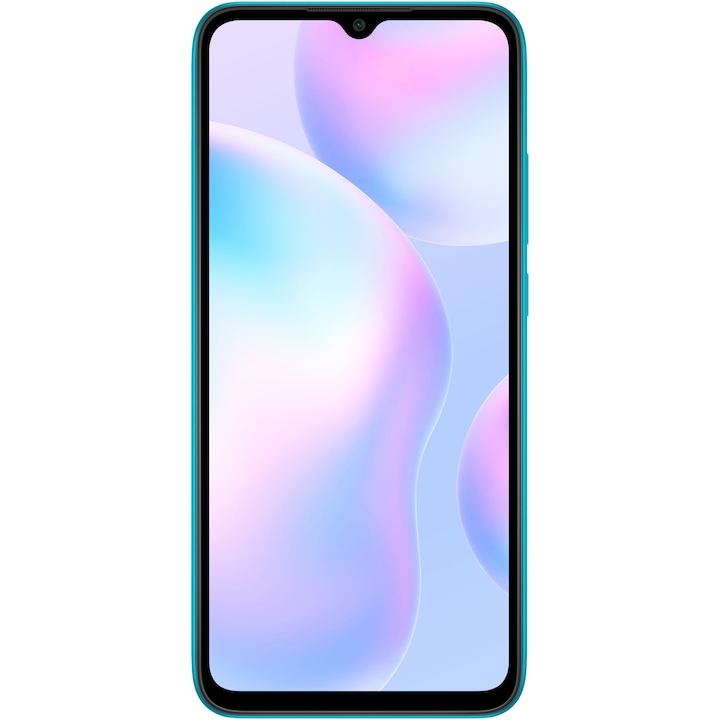 Xiaomi Redmi 9A Mobiltelefon, Dual SIM, Kártyafüggetlen, 32GB, 4G, Pávazöld