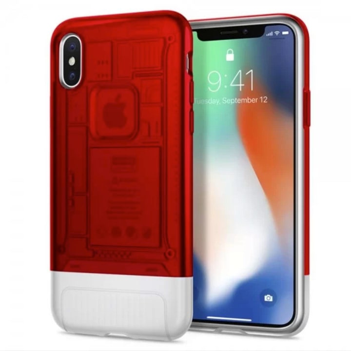 Husa Retro pentru iPhone XS MAX Red