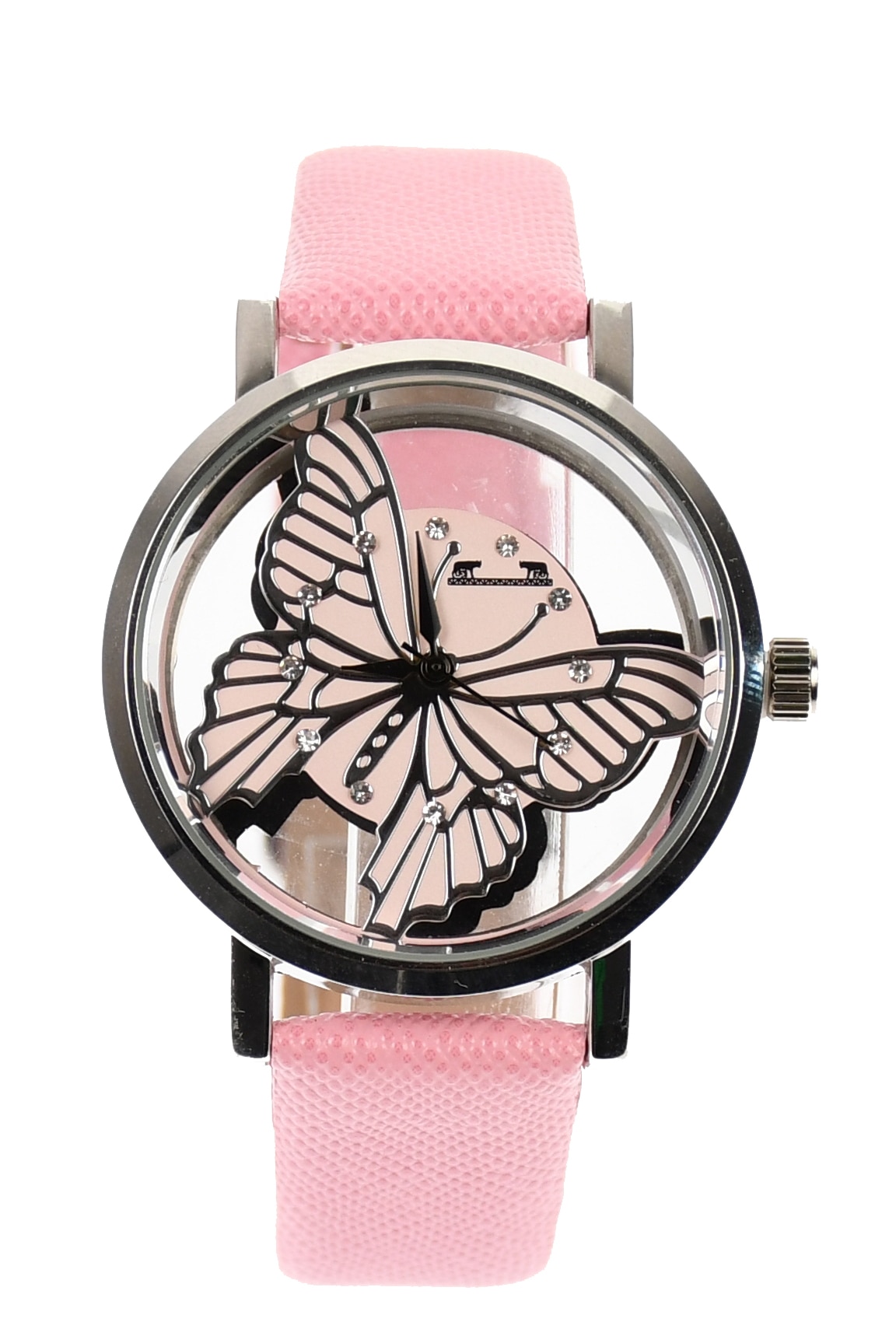 Ceas dama elegant MATTEO FERARI, design italian Crystal Shine, Roz - MF3199ROZ