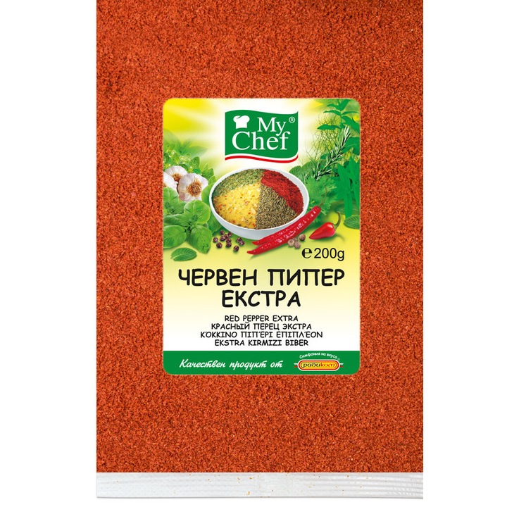 Червен пипер Радиком, сладък, екстра, 200 гр