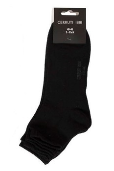 Set de sosete pentru barbati Cerruti 1881 3 pachet, Negru Set de sosete pentru barbati Cerruti 1881 3 pachet, Negru