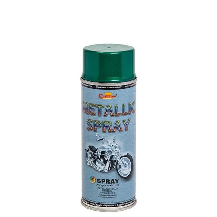 Champion Color RAL professzionális festékspray, 400 ml, metálzöld