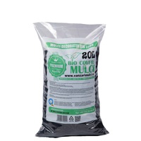 Scoarta lemn decorativa pentru gradina , Biocover , Mulci , negru 20L