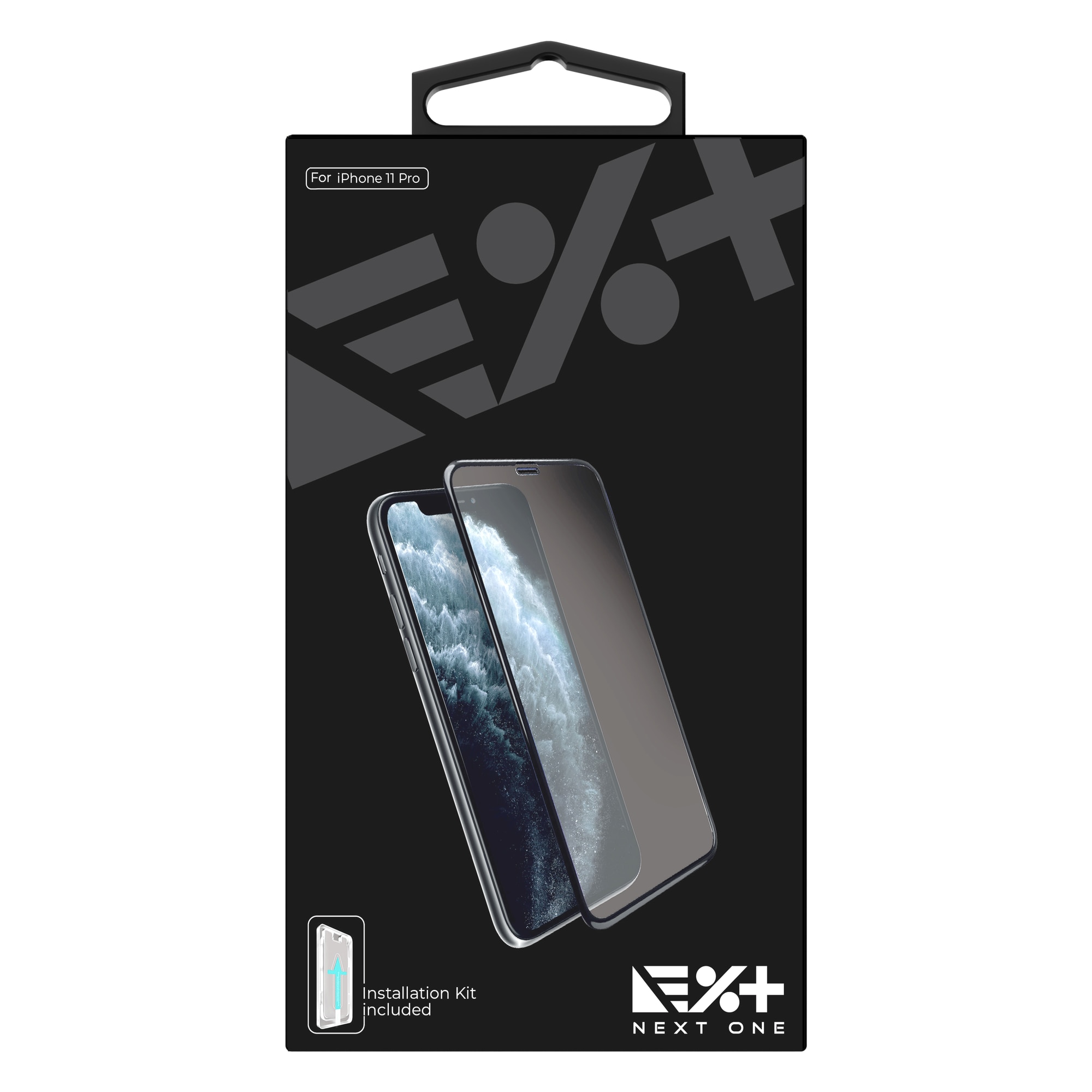 Folie protectie NEXT ONE 3D Glass Compatibil cu iPhone 11 Pro