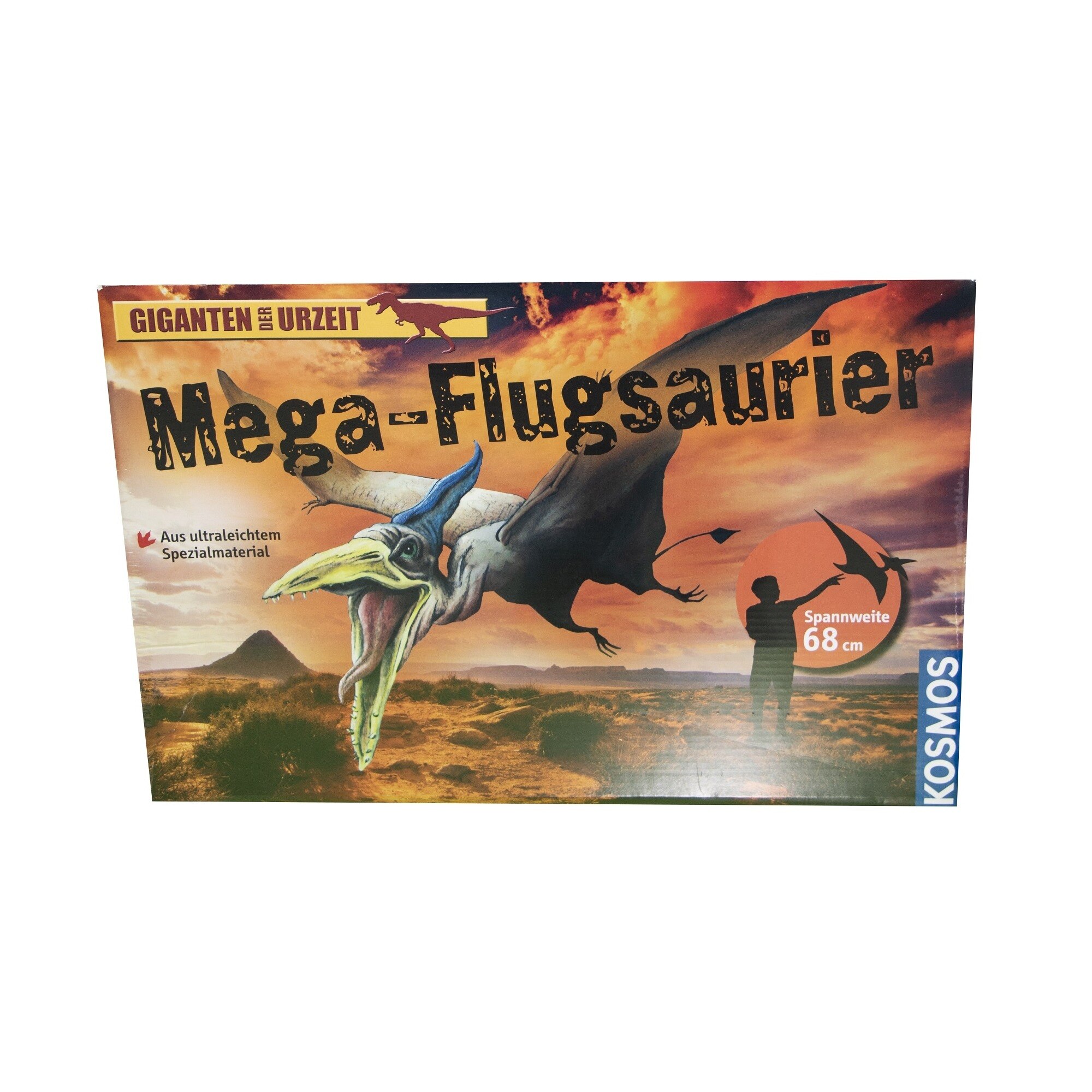 Jucarie macheta, Mega Flugsaurier, plastic, 68 cm, verde