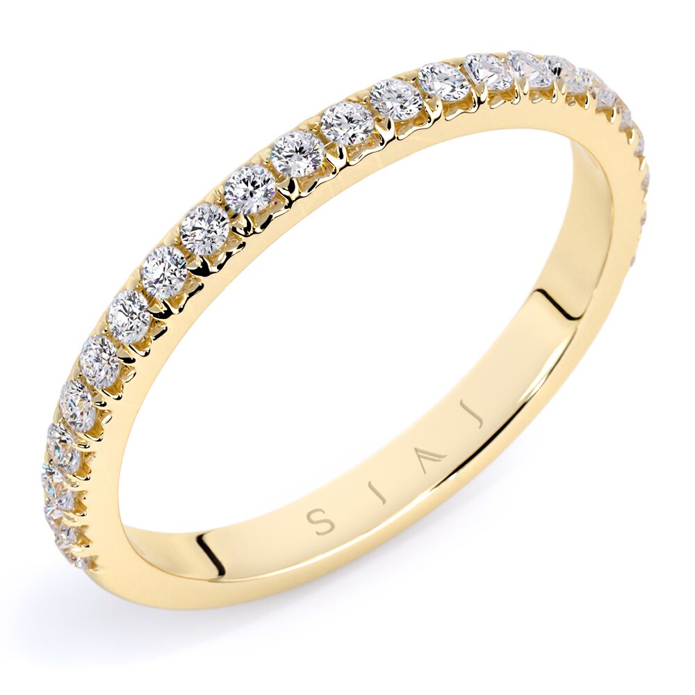 Inel din aur 18K, SIAJ, Avra, cu diamante create de om 0.25ct