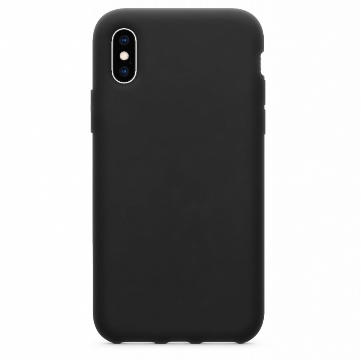 Husa Silicon Eco pentru iPhone XS Max Black