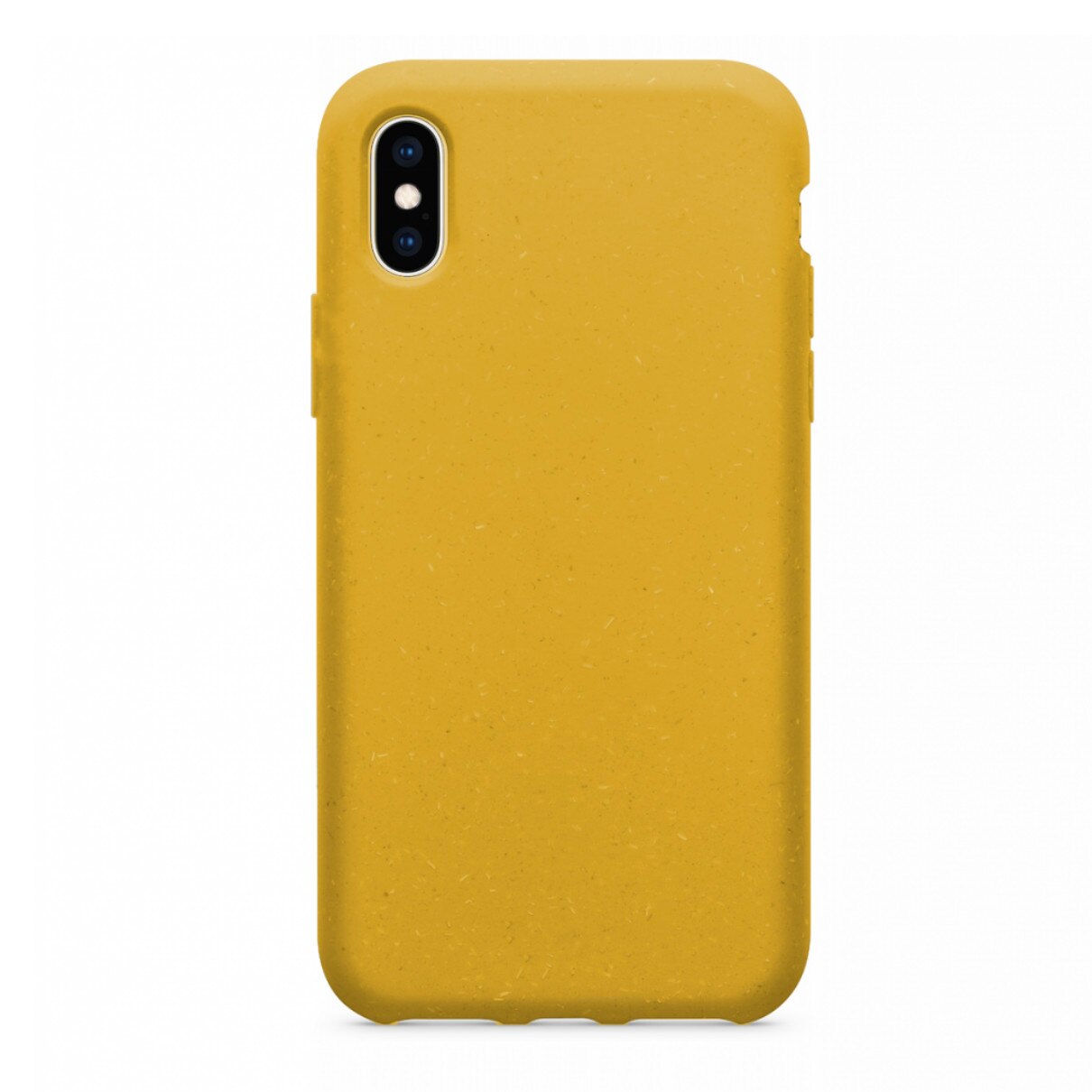 Husa Silicon Eco pentru iPhone XS Max Yellow