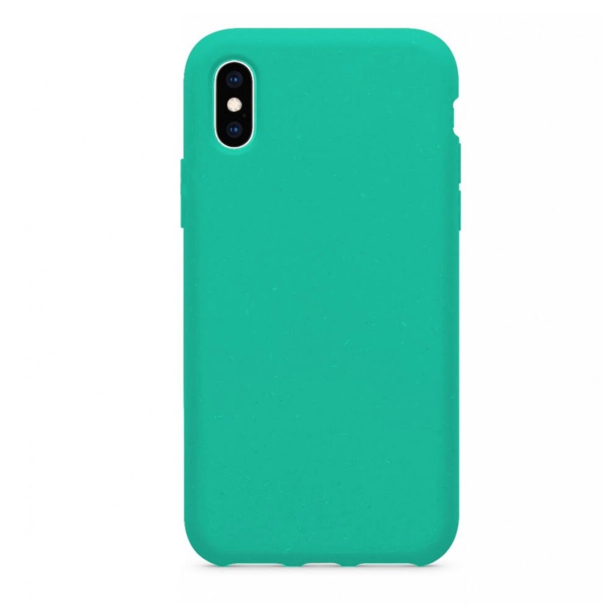 Husa Silicon Eco pentru iPhone X/XS Green Mint