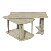 Masuta living extensibila Yana, dreptunghiulara, 95 x 50 x 50 cm, Sherwood