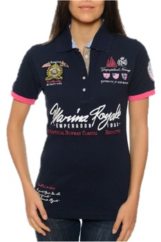 Tricou Dama Geographical Norway Original Kipawa Slim Fit, Negru Tricou Dama Geographical Norway Original Kipawa Slim Fit, Negru