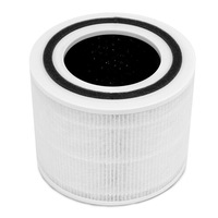 filtru rezerva pentru purificator de aer levoit core 300  core p350 3 in 1 pre filtru filtru hepa filtru de carbon activ cu eficienta ridicata core 300-rf imagen 5_0_
0