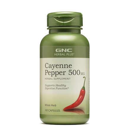 Gnc Herbal Plus Cayenne Ardei Iute 500 Mg 100 Capsule Emag Ro