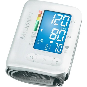 Tensiometru de incheietura Medisana BW300 Bluetooth Smart, Alb Tensiometru de incheietura Medisana BW300 Bluetooth Smart, Alb
