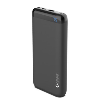 Baterie Externa Cellara Colectia Pulse Capacitate 10000 Mah Usb A/usb C - Negru Baterie Externa Cellara Colectia Pulse Capacitate 10000 Mah Usb A/usb C - Negru