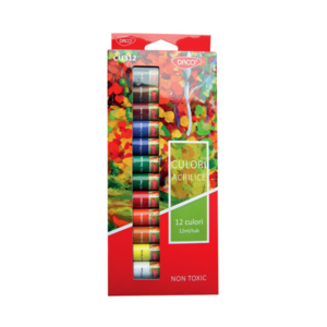 Acuarele, pensule si blocuri de desen