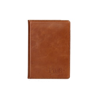 husa pasaport din piele naturala maro cu magnet buzunar card si suport tichet imbarcare imagen 0_0_0