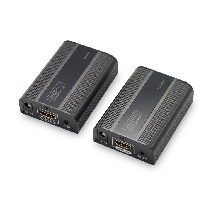 HDMI Extender 4k устройство (максимум 60m), UTP, Digitus