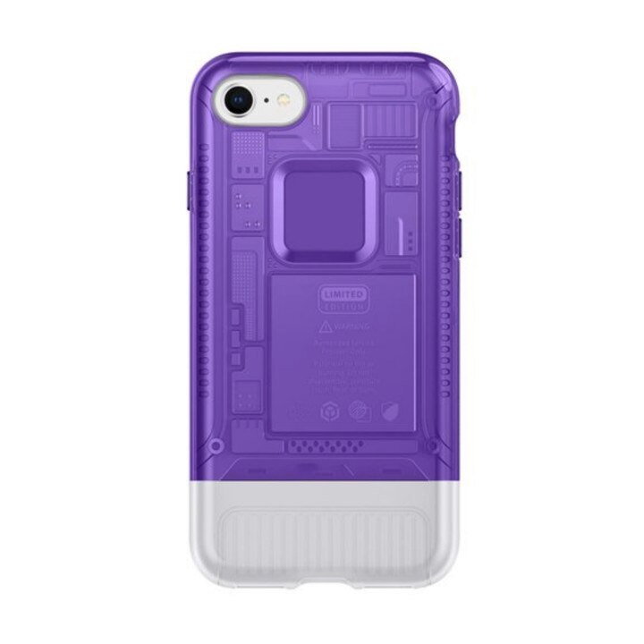 Husa Retro pentru iPhone 7+ Purple