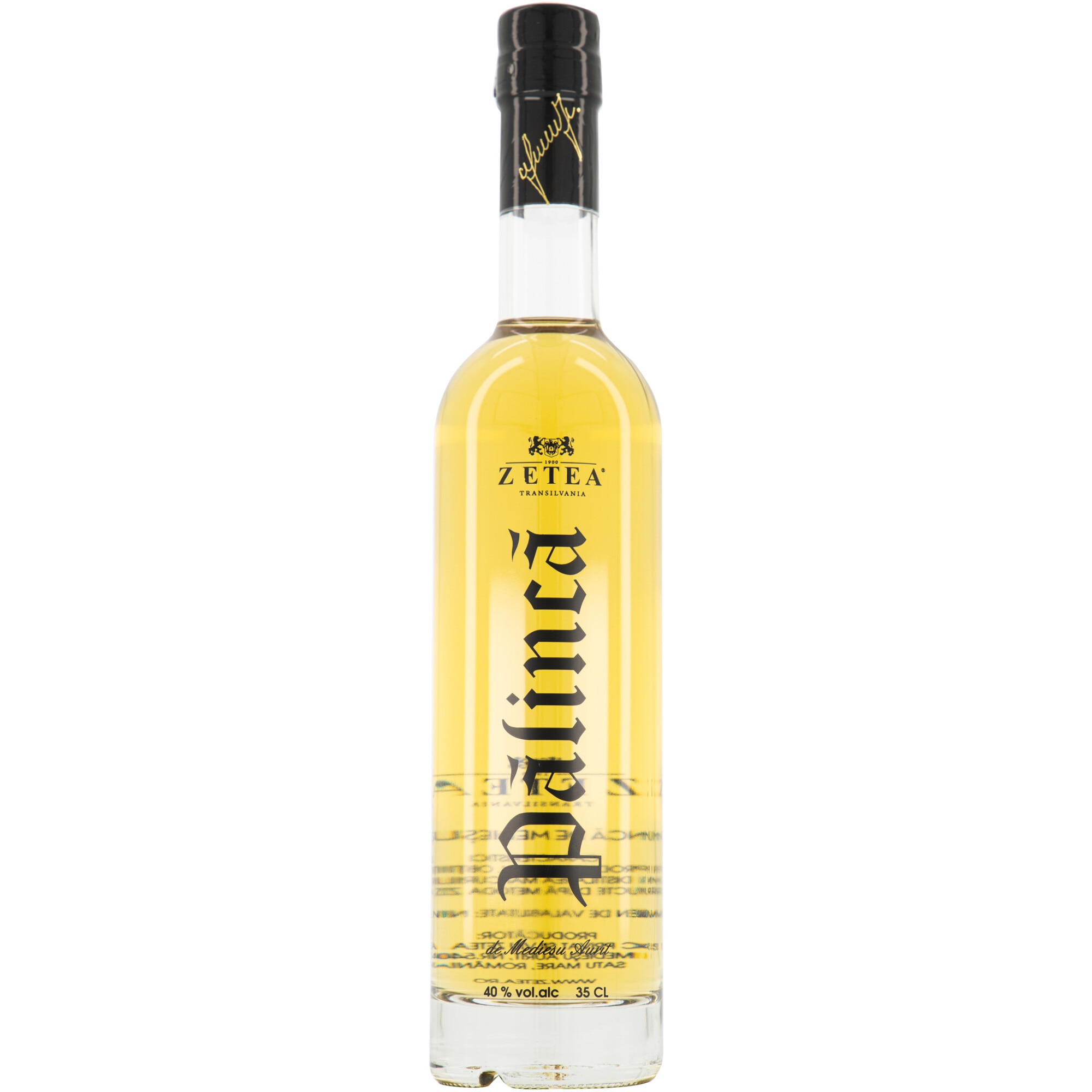 Palinca Zetea de Mediesu Aurit, 40%, 0.35l
