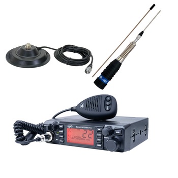 Kit Statie radio CB PNI ESCORT HP 9001 PRO ASQ + Antena CB PNI ML160 cu magnet 145/PL Kit Statie radio CB PNI ESCORT HP 9001 PRO ASQ + Antena CB PNI ML160 cu magnet 145/PL