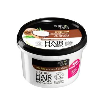 Masca de par Organic Shop Coconut Shea 250 ml Masca de par Organic Shop Coconut Shea 250 ml