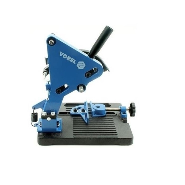 Стойка за ъглошлайф Vorel, За шлайфмаши 115/125 мм, Син / Черен