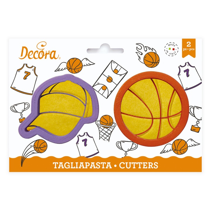 Set decupatoare basketball, 2 buc. - Decora