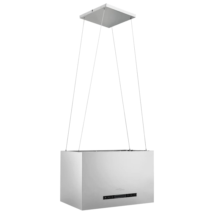 Hota vidaXL, Otel, 37 x 37 x 136.5 cm, Negru