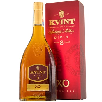 Brandy Kvint XO 8 ANI, 40%, 0.5l Brandy Kvint XO 8 ANI, 40%, 0.5l