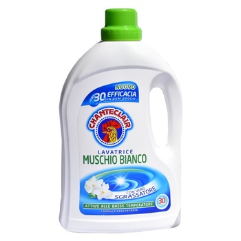 Detergent lichid cu parfum de muschi alb, ChanteClair 30 spalari Detergent lichid cu parfum de muschi alb, ChanteClair 30 spalari