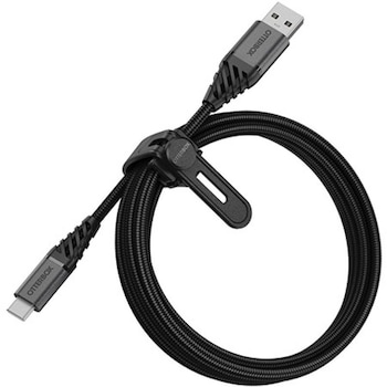 Cablu pentru incarcare si transfer de date Otterbox Premium USB/USB Type-C 2m Negru Cablu pentru incarcare si transfer de date Otterbox Premium USB/USB Type-C 2m Negru