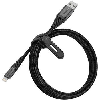 Cablu pentru incarcare si transfer de date Otterbox Premium USB/Lightning 2m Negru Cablu pentru incarcare si transfer de date Otterbox Premium USB/Lightning 2m Negru