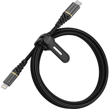 Cablu pentru incarcare si transfer de date Otterbox Premium USB Type-C/Lightning 1m Negru Cablu pentru incarcare si transfer de date Otterbox Premium USB Type-C/Lightning 1m Negru