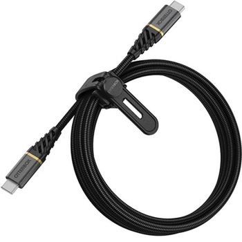 Cablu pentru incarcare si transfer de date Otterbox Premium 2xUSB Type-C 2m Negru Cablu pentru incarcare si transfer de date Otterbox Premium 2xUSB Type-C 2m Negru