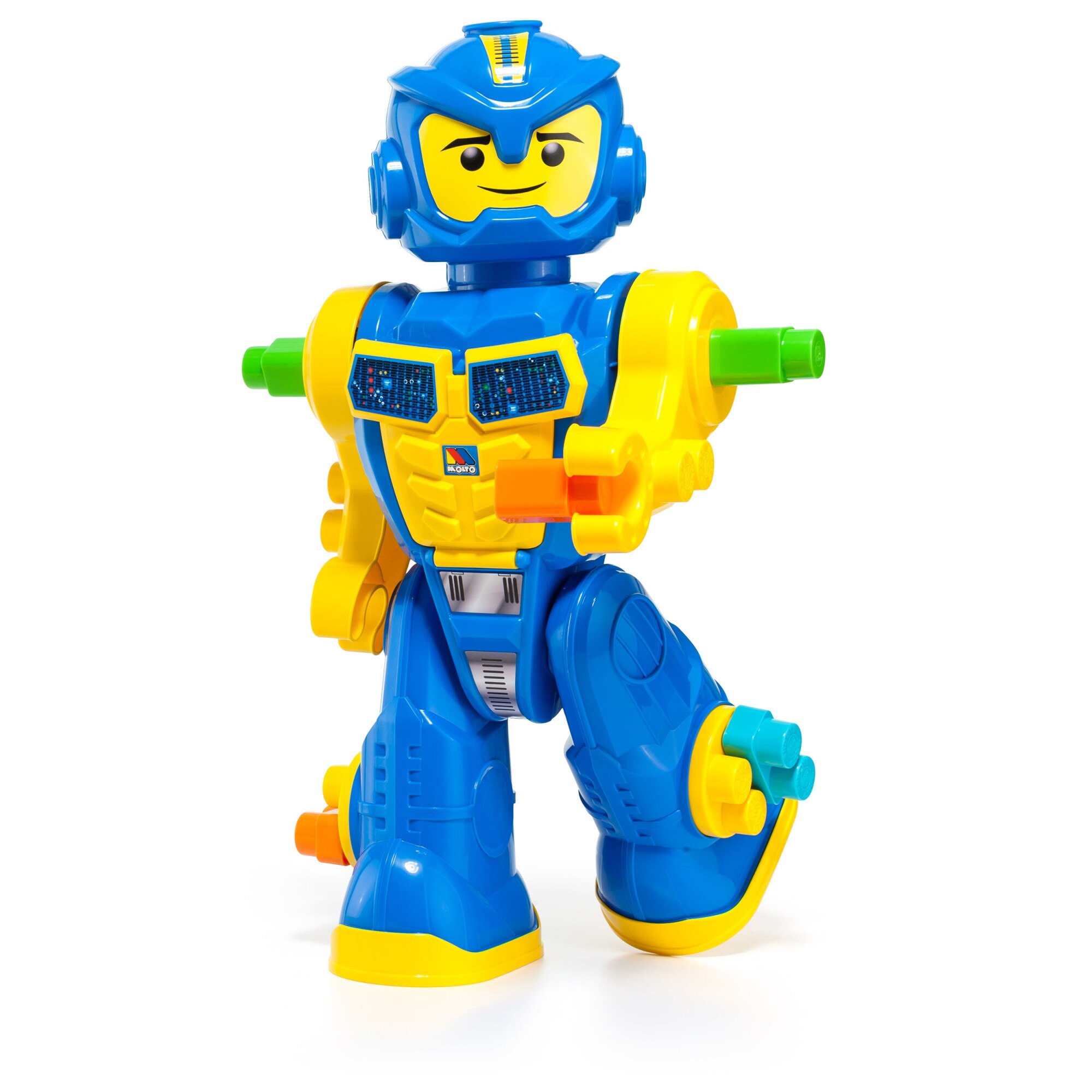 Robot Transformers Molto cu 15 cuburi incluse