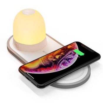 Incarcator Wireless cu lampa LED Incarcator Wireless cu lampa LED